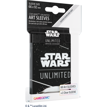 Acheter Protège-Cartes - Card Back White - Star wars Unlimited - (x60+1) - GameSpirit