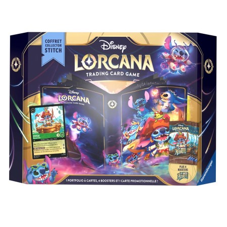 Acheter Coffret Collector Stitch - La Mer Azurite - Disney Lorcana - GameSpirit
