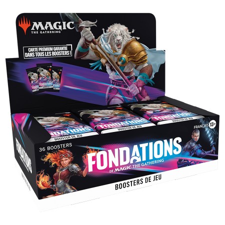 Acheter Display de Booster de Jeu - Fondations - Magic the Gathering - GameSpirit