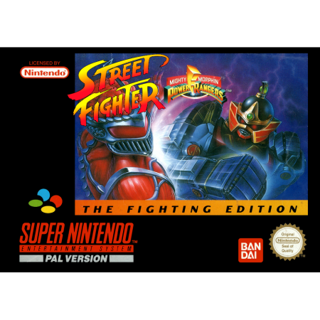 Acheter Mighty Morphin Power Rangers - The Fighting Edition - Snes dans votre magasin GameSpirit