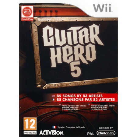 Acheter Guitar Hero 5 - Nintendo Wii - GameSpirit