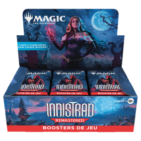 Acheter Display de Booster de Jeu - Innistrad Remastered - Magic the Gathering - GameSpirit