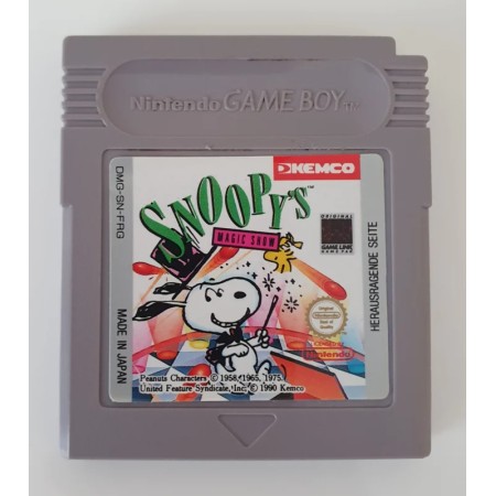 Acheter Snoopy's Magic Show - GB - GameSpirit