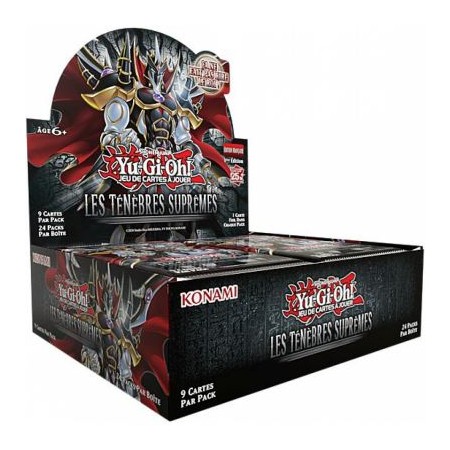 Acheter Display de Boosters - Les Ténèbres Suprêmes - Yu-Gi-Oh! TCG - GameSpirit