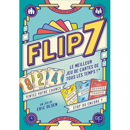 Acheter Flip 7 - Jeux de Société - Blackrock Games - GameSpirit