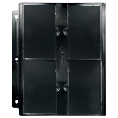 Acheter Page de classeurs - Cartes Gradées PSA  - 4-Slot - Noir - Ultra Pro - GameSpirit