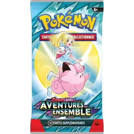 Acheter Booster - Aventures Ensemble - Ecarlate et Violet - Pokémon TCG - EV09 - GameSpirit