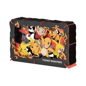 Acheetr Théâtre de Papier - Starters Feu - Pokémon - GameSpirit