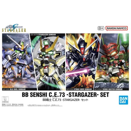 Acheter Gundam - BB Senshi C.E.73 Stargazer - Set - Gundam Seed - SD dans votre magasin GameSpirit