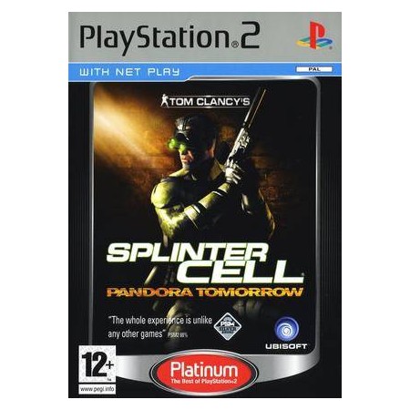Acheter Tom Clancy's Splinter Cell Pandora Tomorrow - Platinum - PS2 dans votre magasin GameSpirit