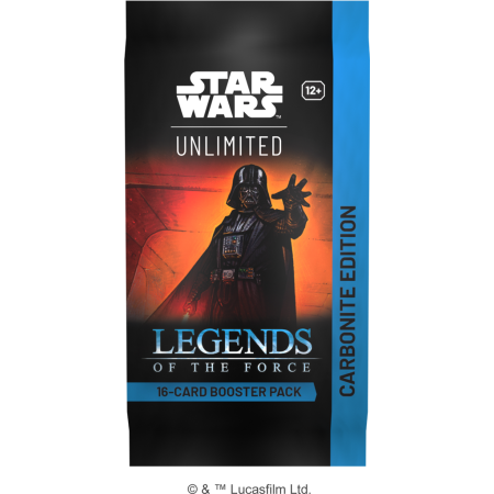 Acheter Boosters - Carbonite Edition - Legends of the Force - Star Wars Unlimited dans votre magasin GameSpirit