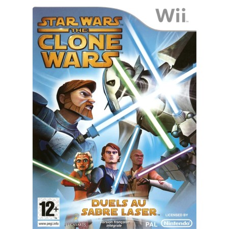 Acheter Star Wars The Clone Wars Duels au Sabre Laser - Wii dans votre magasin GameSpirit