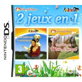 Acheter 2 jeux en 1 L'académie des animaux + Best friends - Mon cheval - Ds dans votre magasin GameSpirit