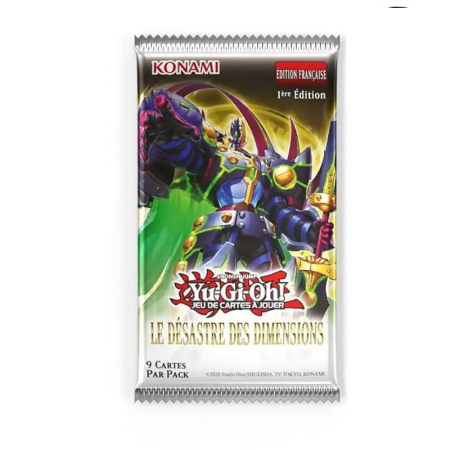 Acheter Booster - Le Désastre des Dimensions - Yu-Gi-Oh! TCG - GameSpirit