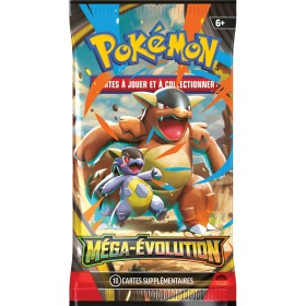 Acheter Booster - Méga-Évolution - Méga-Évolution - Pokémon TCG - ME01 - GameSpirit