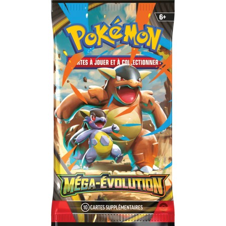 Acheter Booster - Méga-Évolution - Méga-Évolution - Pokémon TCG - ME01 - GameSpirit