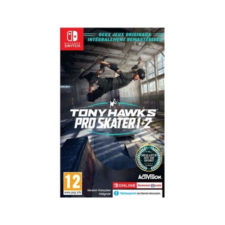 Acheter Tony Hawk's Pro Skater 1 + 2 - Switch dans votre magasin GameSpirit
