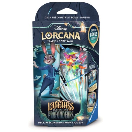 Acheter Deck de démarrage - Judy et Robin - Lueurs dans les Profondeurs - Disney Lorcana - GameSpirit