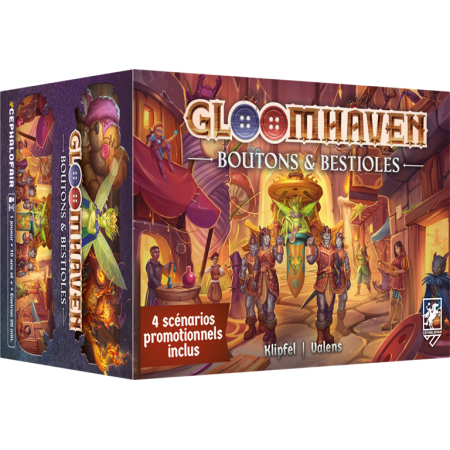 Acheter Gloomhaven - Boutons & Béstioles - GameSpirit