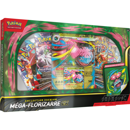 Acheter Coffret Collection Premium - Méga-Florizarre ex - Pokémon TCG - GameSpirit