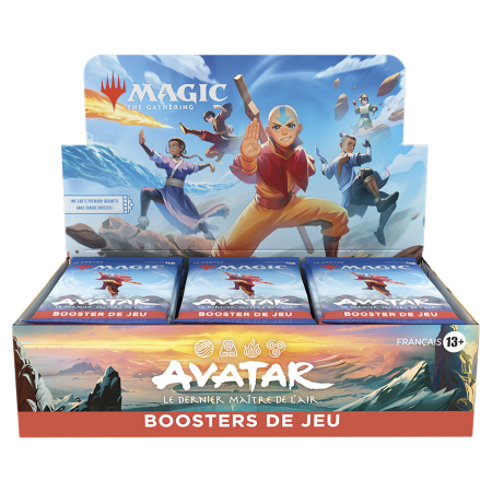 Acheter Display de Booster de Jeu - Avatar, Le Dernier Maître de l'Air - Magic the Gathering dans votre magasin GameSpirit