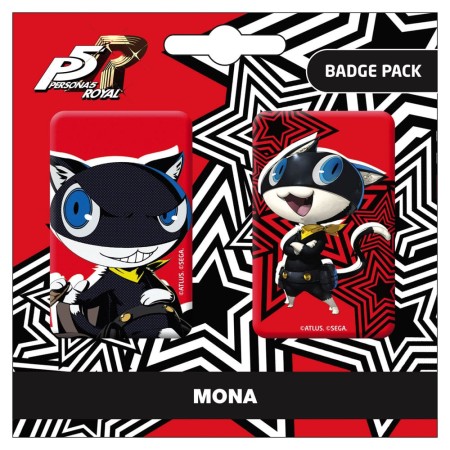 Acheter Pack de 2 Pins - Mona / Morgana - Persona 5 Royal - GameSpirit