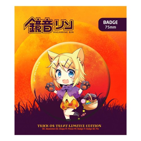 Acheter Badge - Kagamine Rin - Halloween Edition Limitée - Vocaloid - GameSpirit