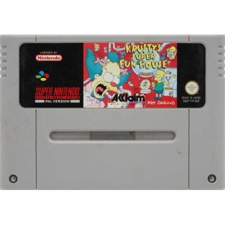 Acheter Krusty's Super Fun House - Super Nintendo - GameSpirit