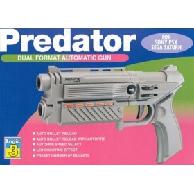 Acheter Pistolet - Predator - Dual Format Automatic Gun - Logic 3 - Playstation - GameSpirit