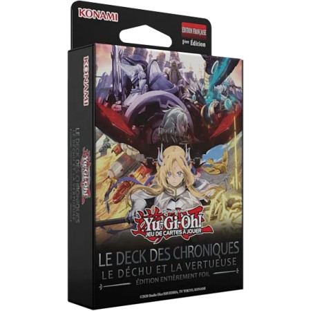 Acheter  Le Deck des Chroniques - Les Déchus et les Vertueux - All-Foil Edition - Yu-Gi-Oh! TCG dans votre magasin GameSpirit