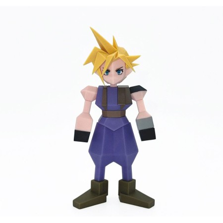 Acheter Cloud Strife - Polygon Figure - Final Fantasy VII - Square Enix - GameSpirit