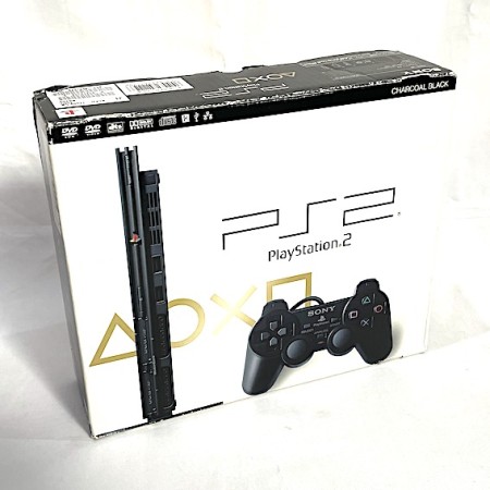 Acheter Console Sony PlayStation 2 Slim Charcoal Black Japan (SCPH-75000) dans votre magasin GameSpirit