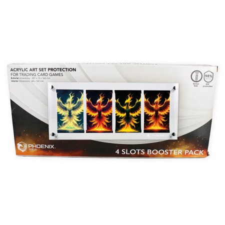Acheter Présentoir Acrylique - 4 Boosters - Phoenix Shield - GameSpirit