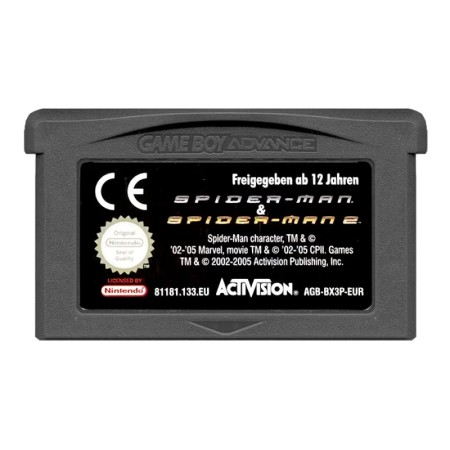 Acheter votre jeu Spider-Man & Spider-Man 2 - GBA - GameSpirit