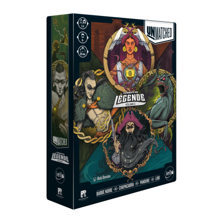 Acheter Unmatched - Combats de légende Vol.3 - Jeux de Société - GameSpirit